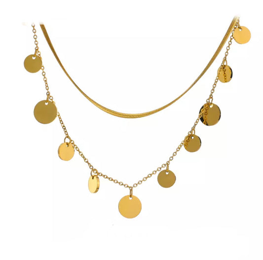 Diane gold necklace